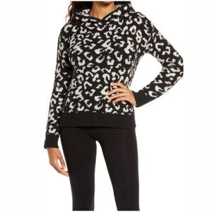 UGG Louis Cozy Knit Sweater Pullover Hoodie Large